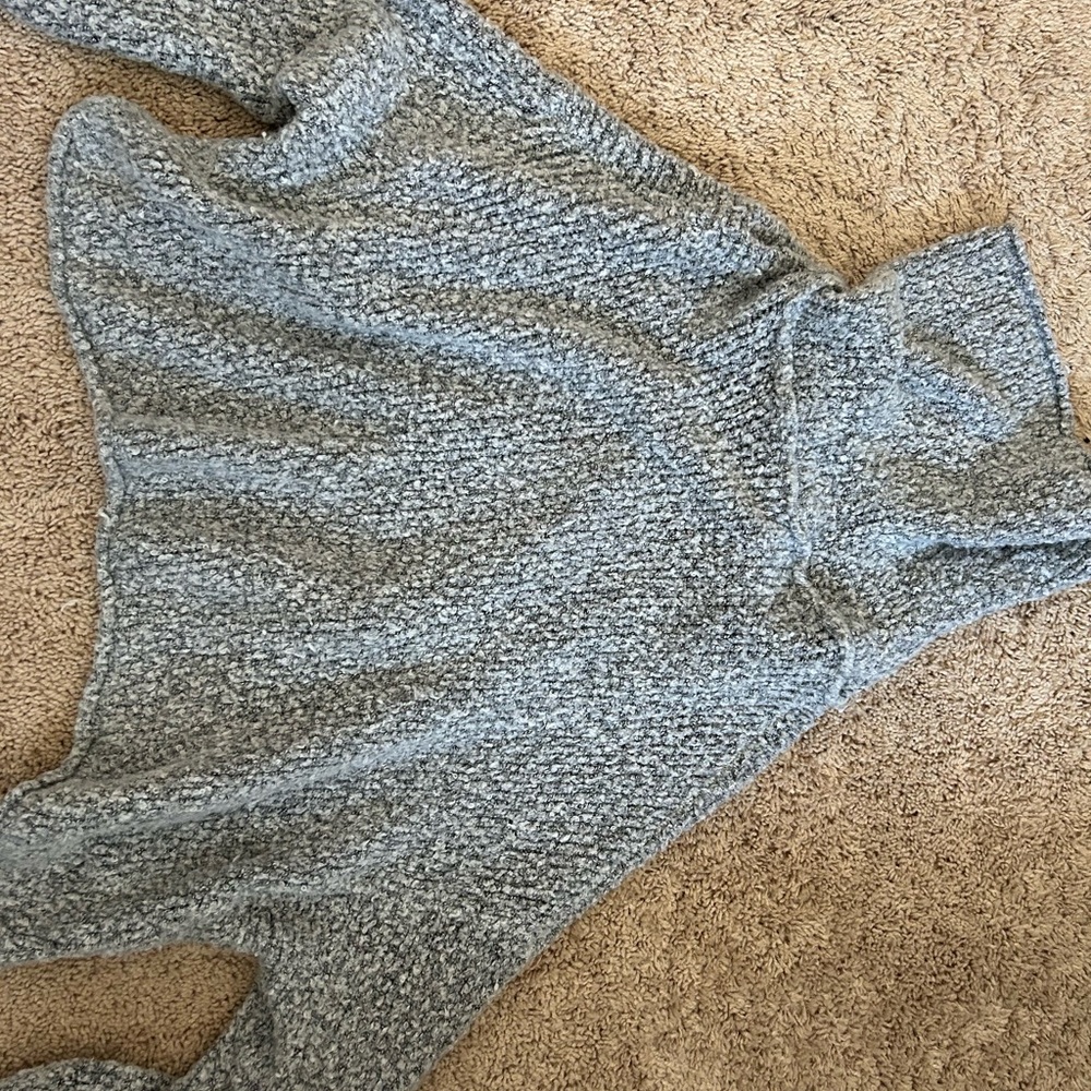 Cozy Gray Knit Sweater